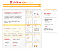 WolframAlpha